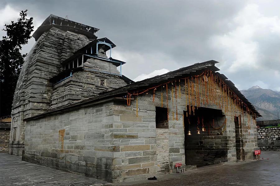 Architectural details of Gopinath Temple