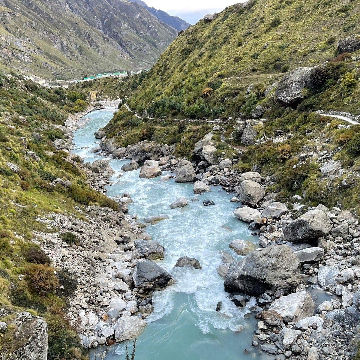 Saraswati River near Mana Village